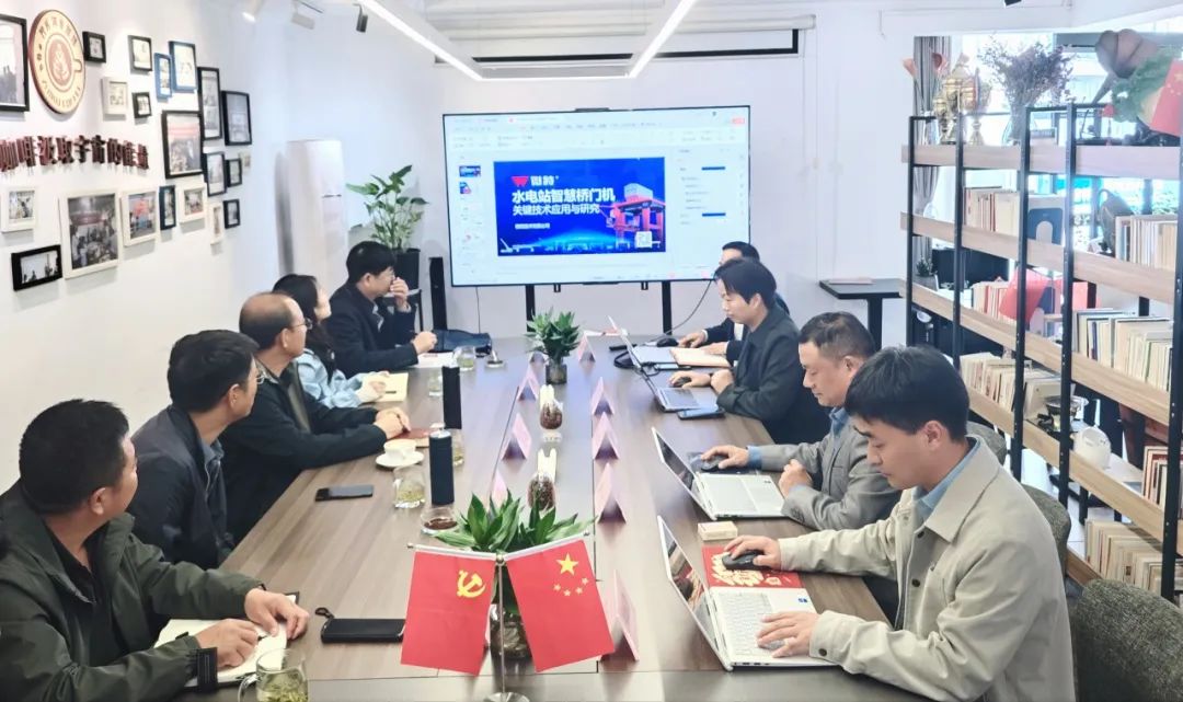 潘家口水庫(kù)工程管理處黨委書(shū)記、處長(zhǎng)雷振國(guó)一行蒞臨微特調(diào)研