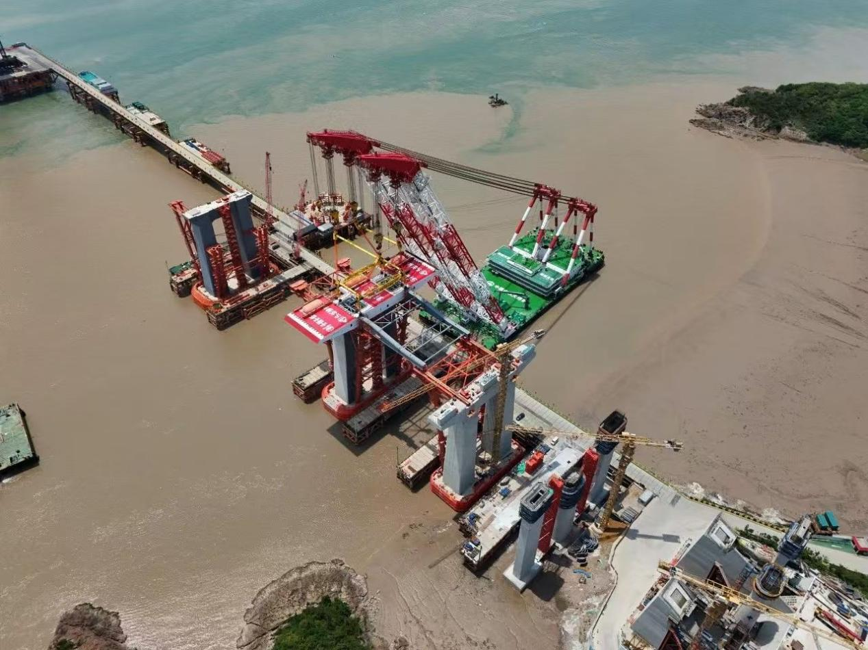 服務“世界之最” | 微特產品助力西堠門公鐵兩用大橋建設首節(jié)鋼梁成功架設